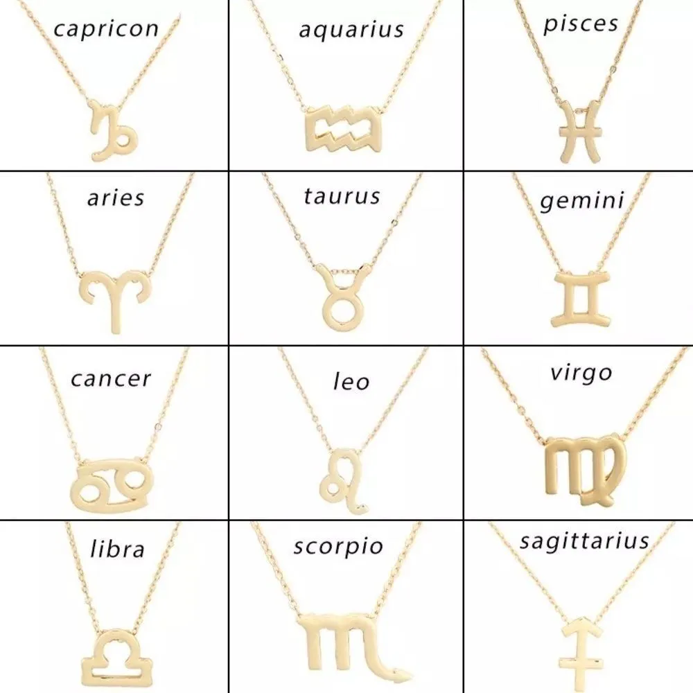 🆕Leo Zodiac Astrology Pendant Necklace Gold - Image 3
