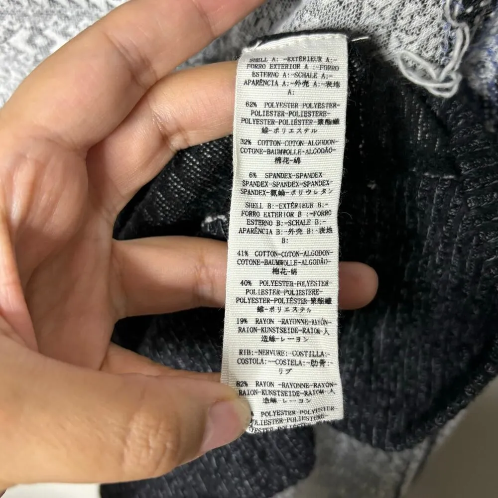 Free People We The Free Gray Frost At The Lodge Cropped Pullover Sz S - Image 6