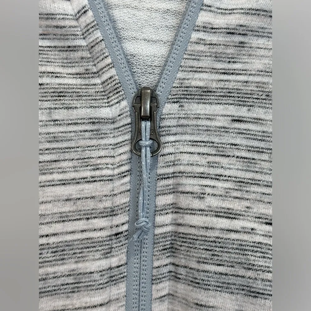 Columbia Jacket Hoodie Heather Gray Zip Up Athleisure Hiking Outdoors Sporty XS - Image 3