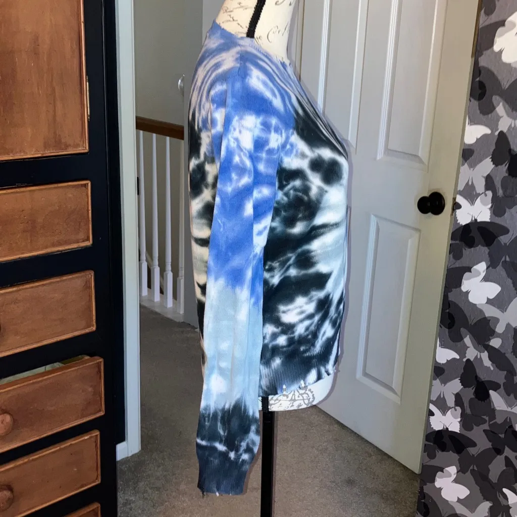 Fate Sky Blue Knit Top with Black Label - Image 2