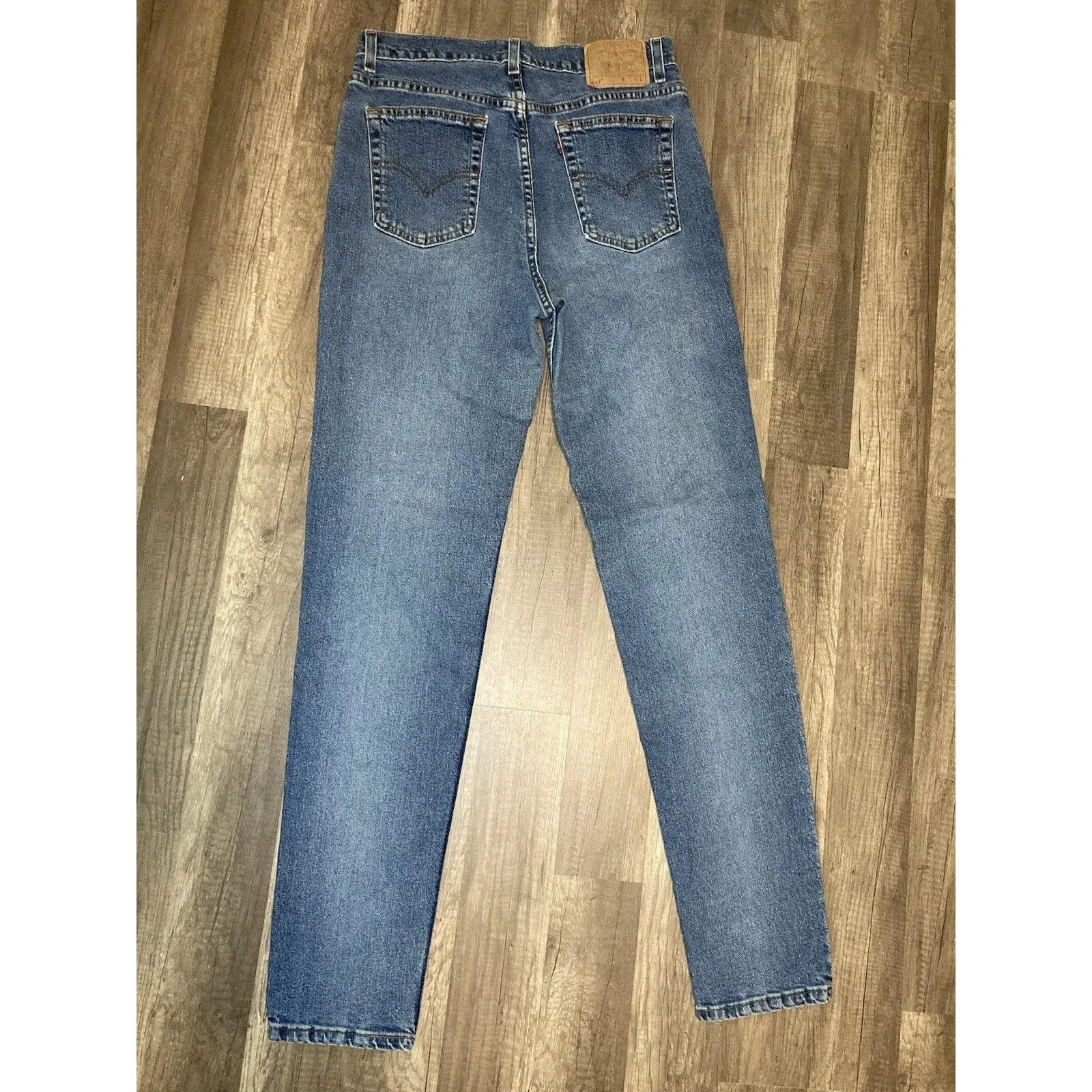 Levis 512 Vintage (2000) Jeans 14L MIS 32x34 Slim Fit Tapered Made In USA Y2K - Image 5