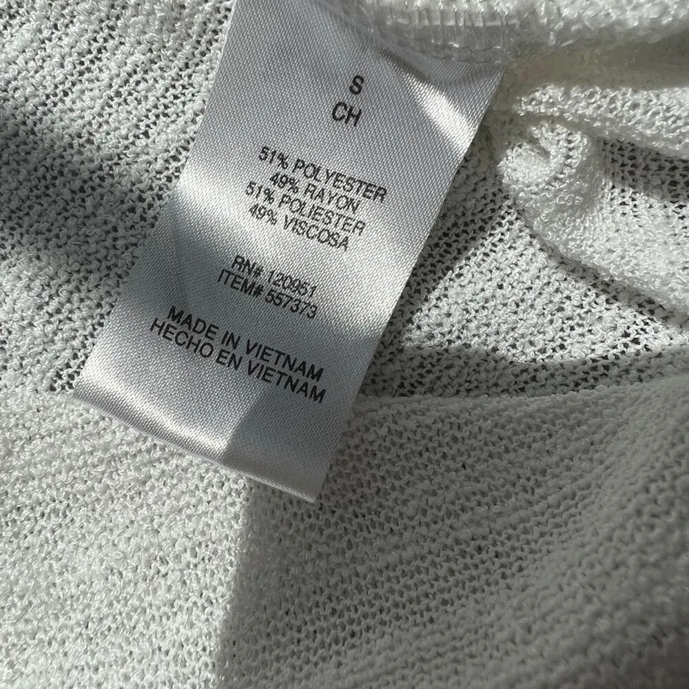 Olive & oak white sweater minimalist neutral relaxed fit - Image 5