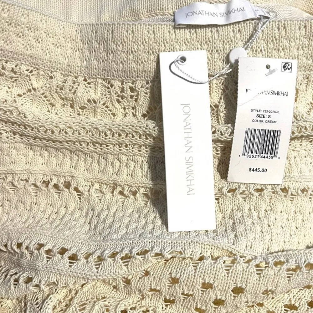 NWT  Alita Crochet Knit Skirt in Cream Size Small - Image 9