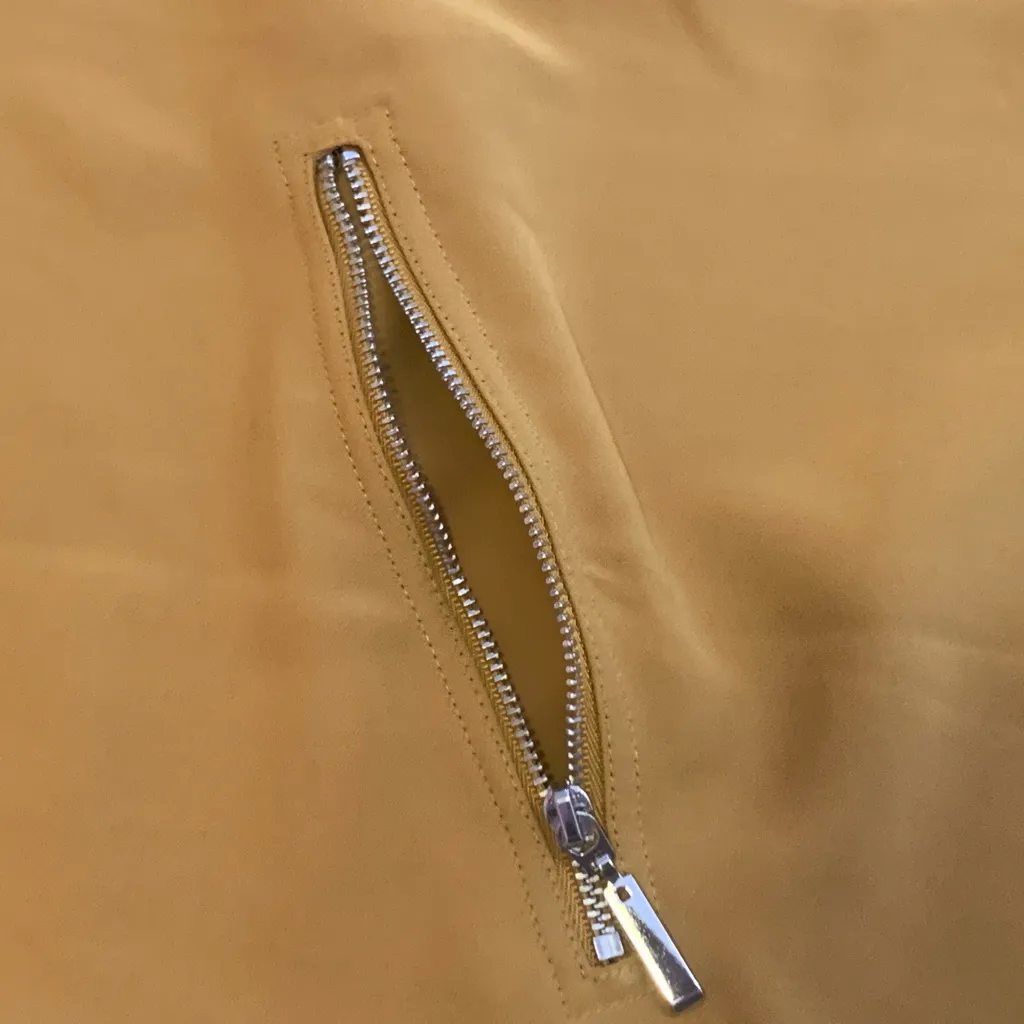 RACHEL Rachel Roy NWT Dress Tunic Top XXL Golden Yellow Pockets Sleeveless Gold - Image 5