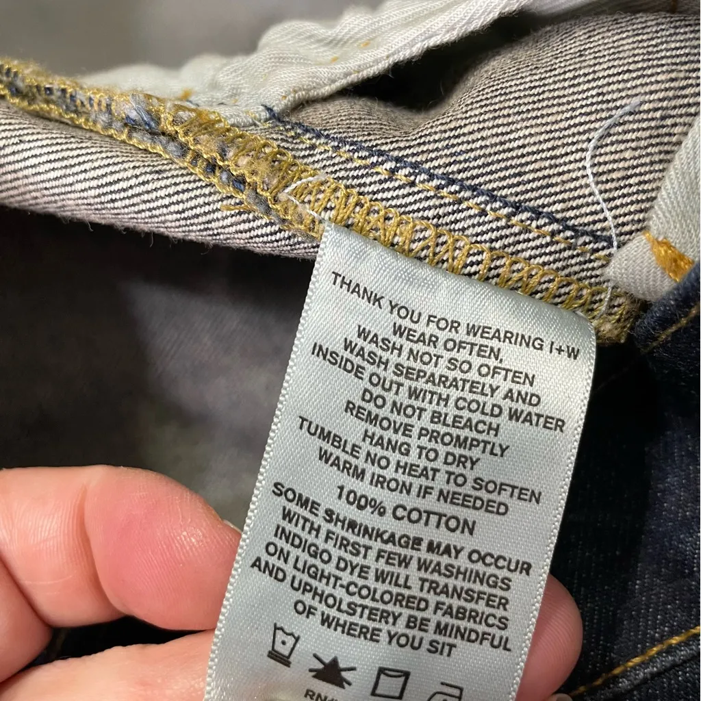 Imogene + Willie Lottie Anti Boyfriend Jean Size 27 - Image 8