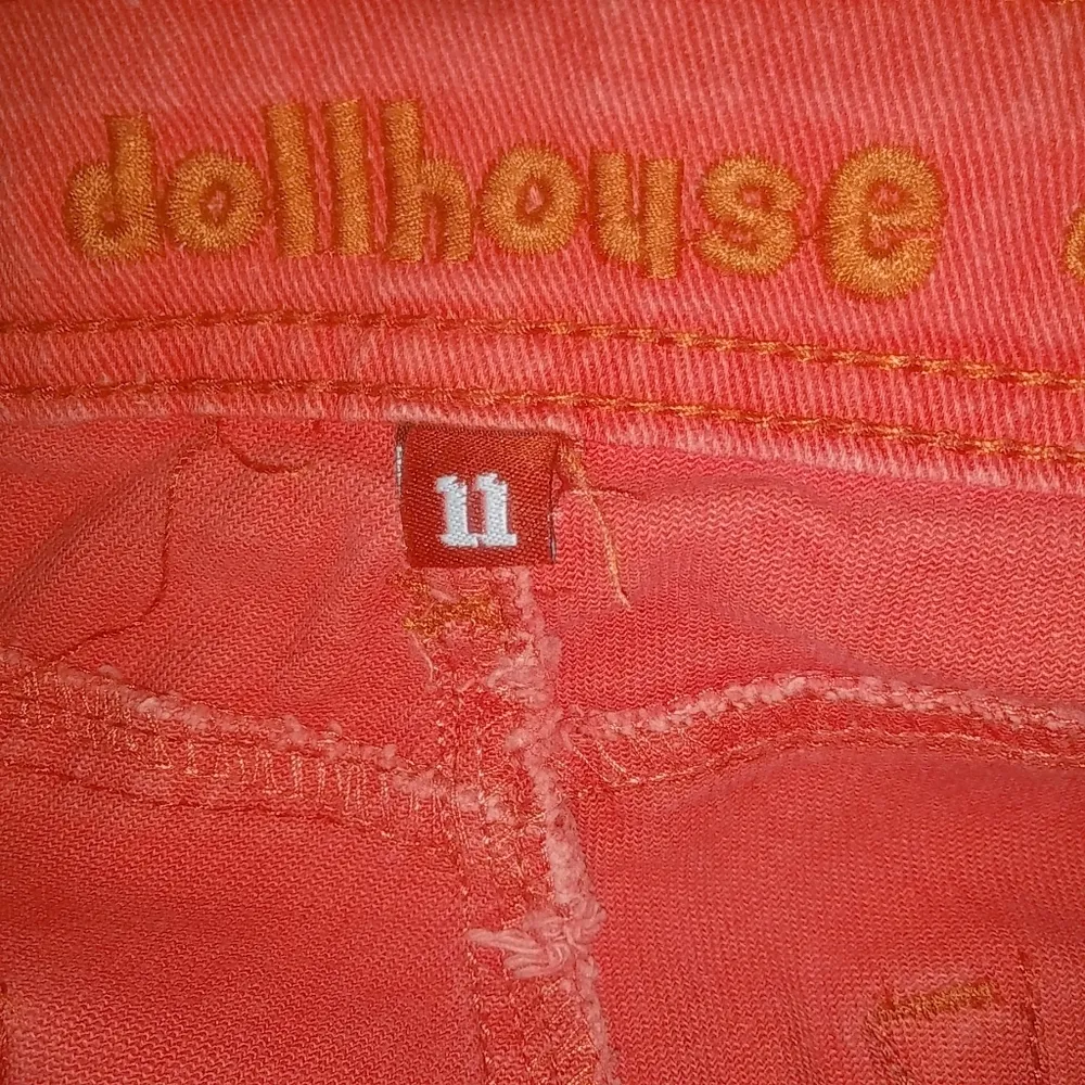 Dollhouse 11 32x29 Crazy Sexy Cool Orange Soda Jeans - Image 5