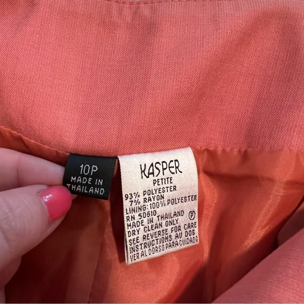 Kasper Pencil Skirt Coral PInk - Image 11