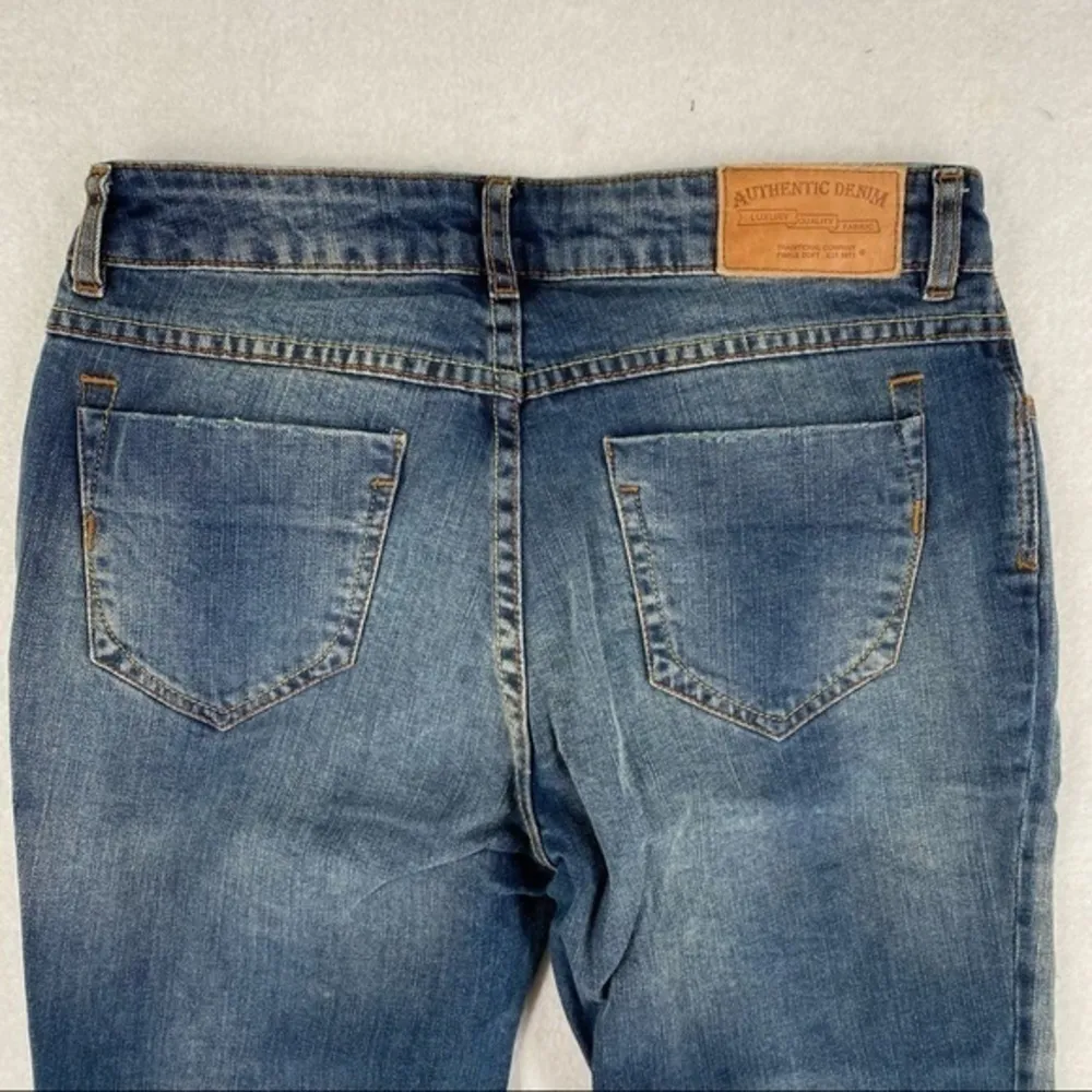 Pimkie Medium Wash Denim Crop‎ Jean - Image 7