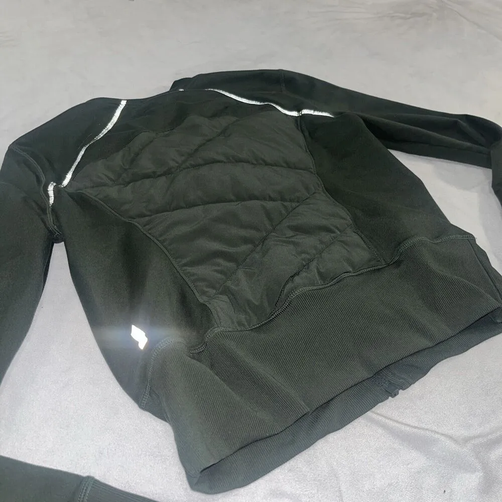 Zella Yoga Green Small Full Zip Athletic Jacket - Image 9
