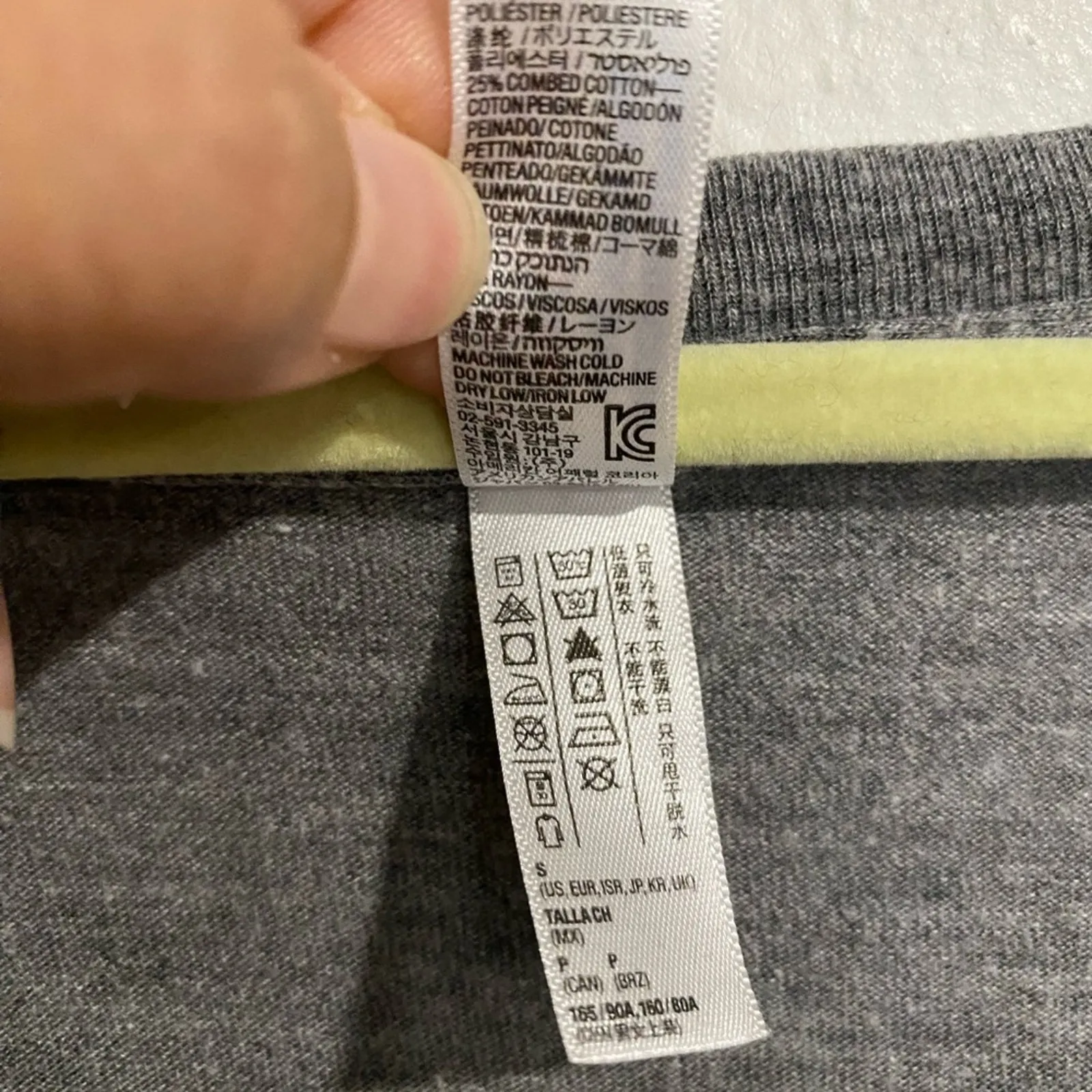 Tyler’s The Woodlands Gray Short Sleeve Shirt Sz S - Image 5