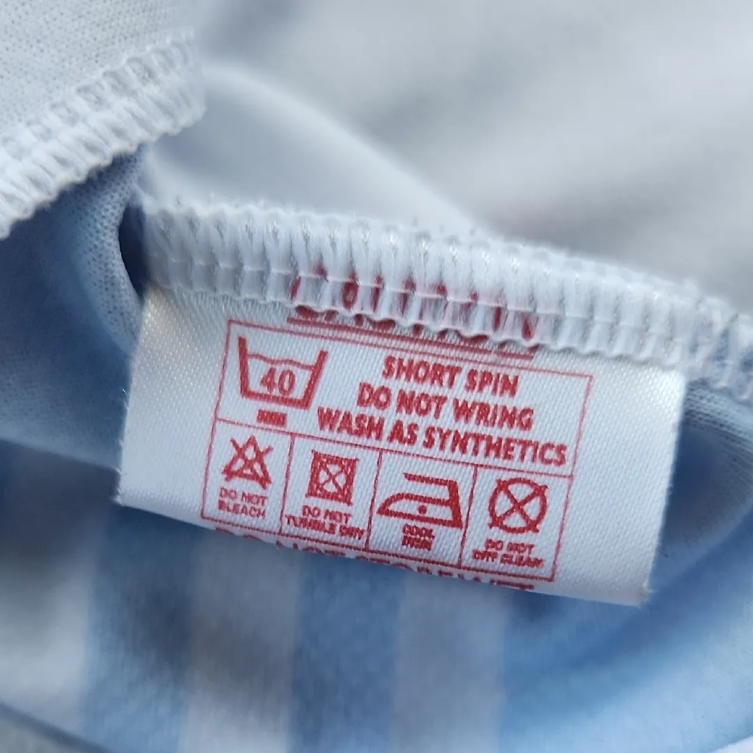 Adidas Breast/ Prostate Cancer Charity Tank Top White Blue Pink 8 - Image 3