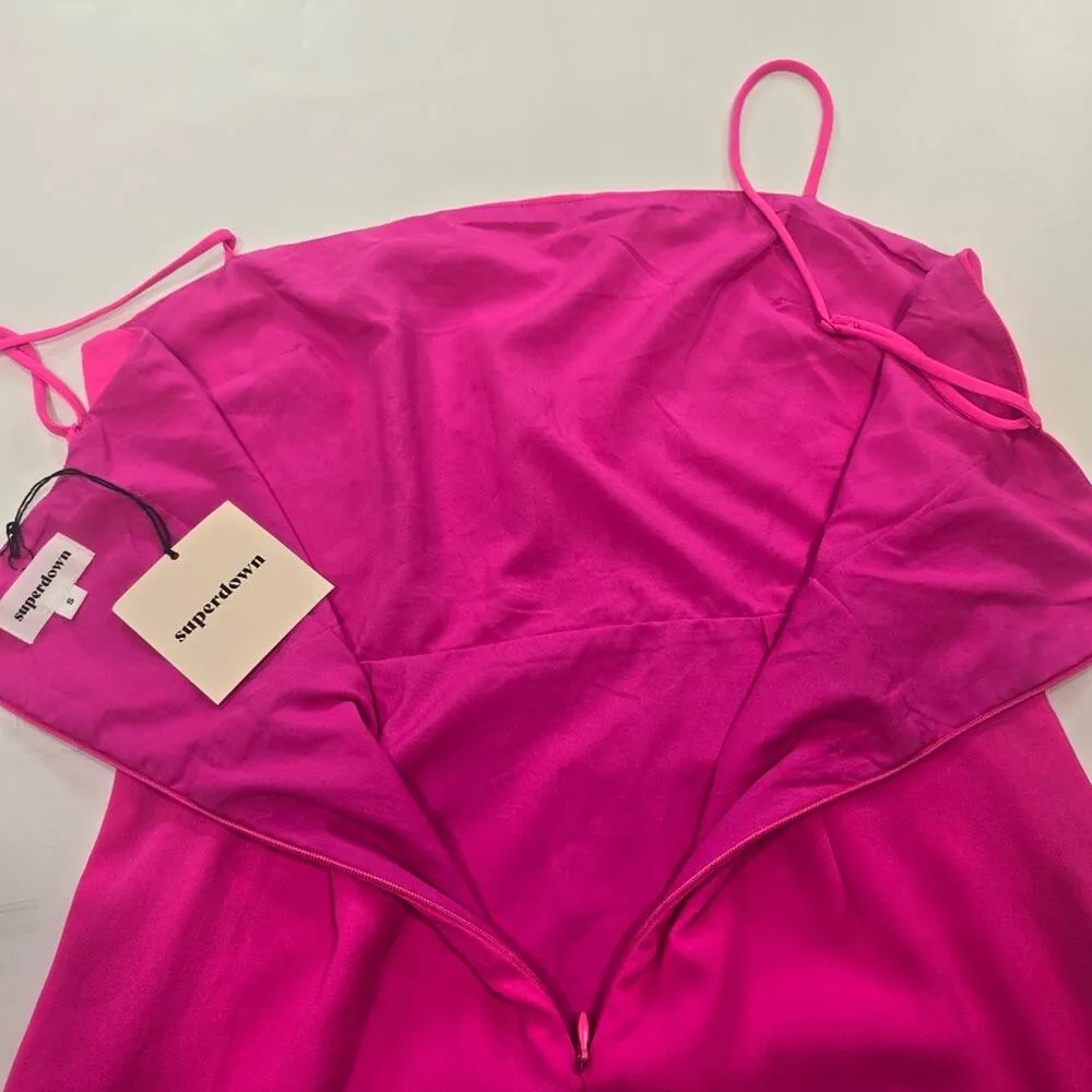 Superdown Addison Maxi Dress in Pink Small - Image 10