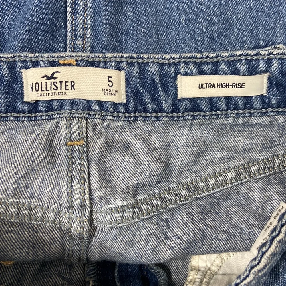 Hollister Women’s Ultra High-Rise Denim Jean Skirt Size 5 - Image 7