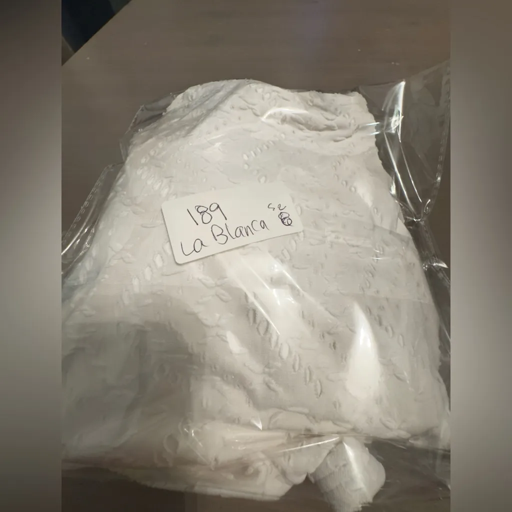 NWT La Blanca Saltwater Sands One Piece Swimsuit In White size 8 - Image 15