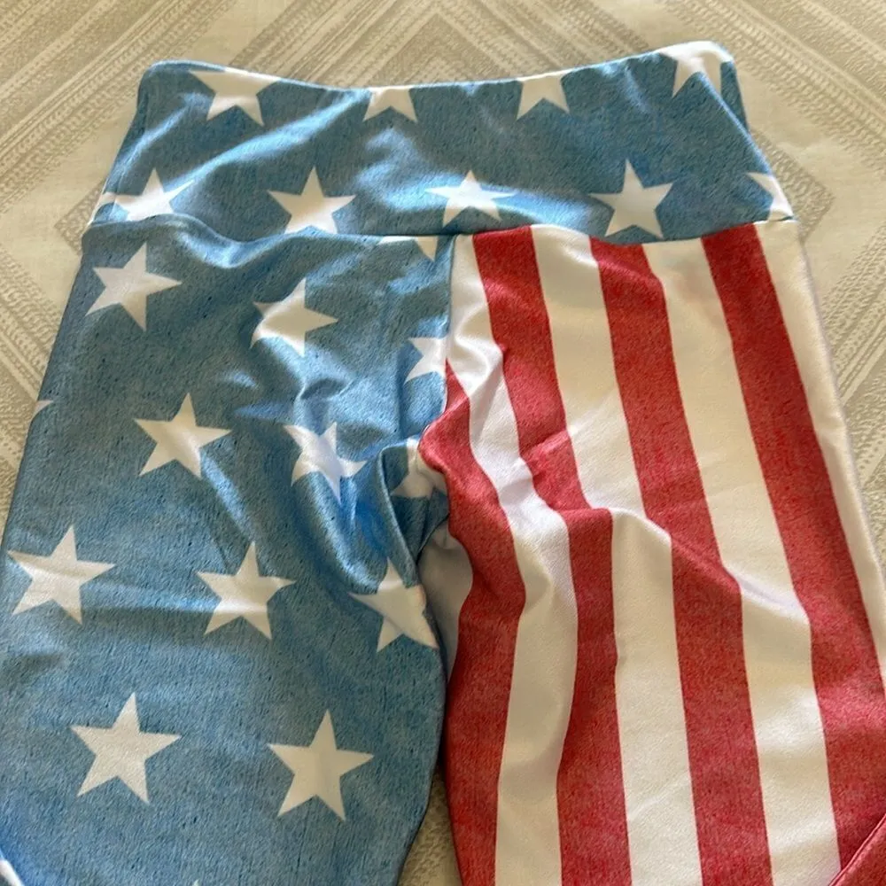 Goldsheep Women’s High Waisted Flag - Image 7