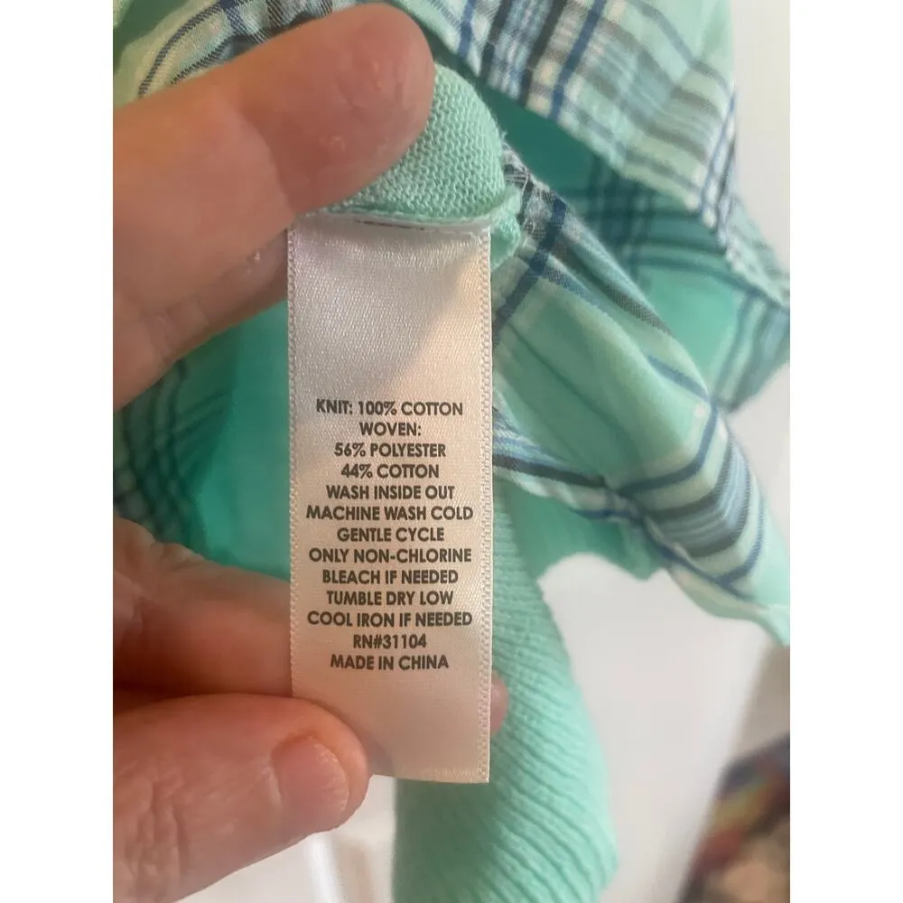 Crown & Ivy Size Large Thin Knit 3/4 Sleeve Shirttail Tiered Ruffle Sweater - Image 12