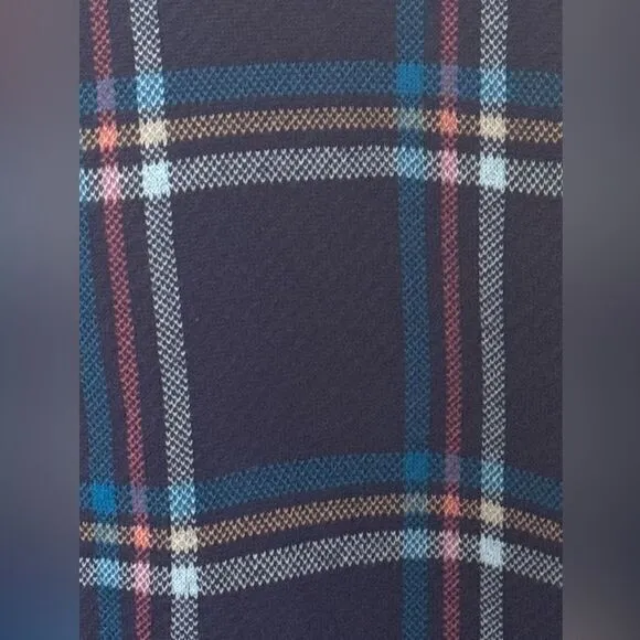 TALBOTS Cotton Plaid Cardigan cottage‎ core laying - Image 5