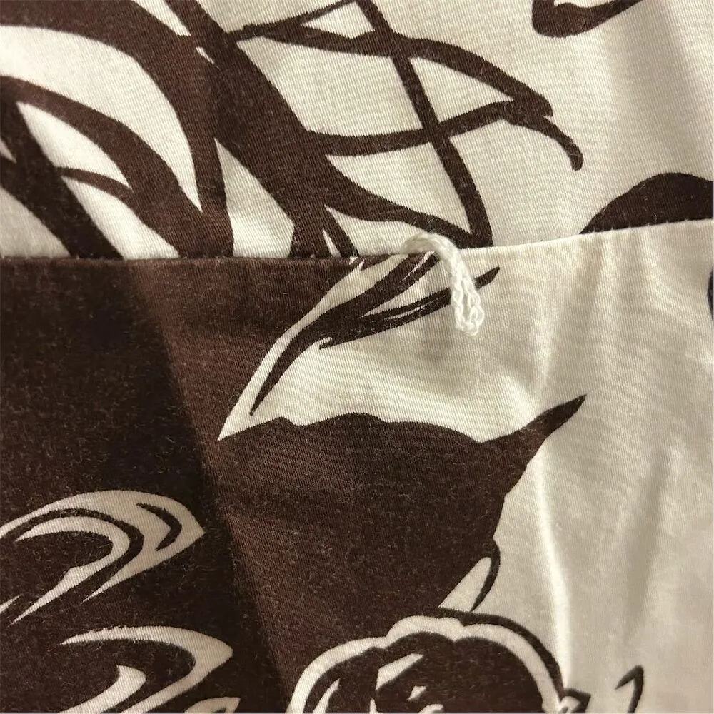 Madison Leigh Women's Size 14 Brown Floral Midi Sundress Summer Casual - Image 6