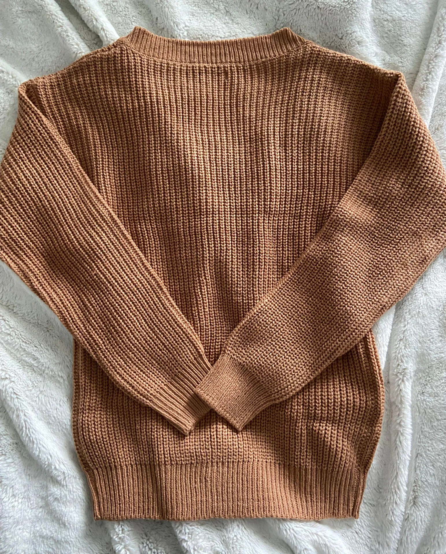 Boohoo Brown Knit Sweater - Image 2