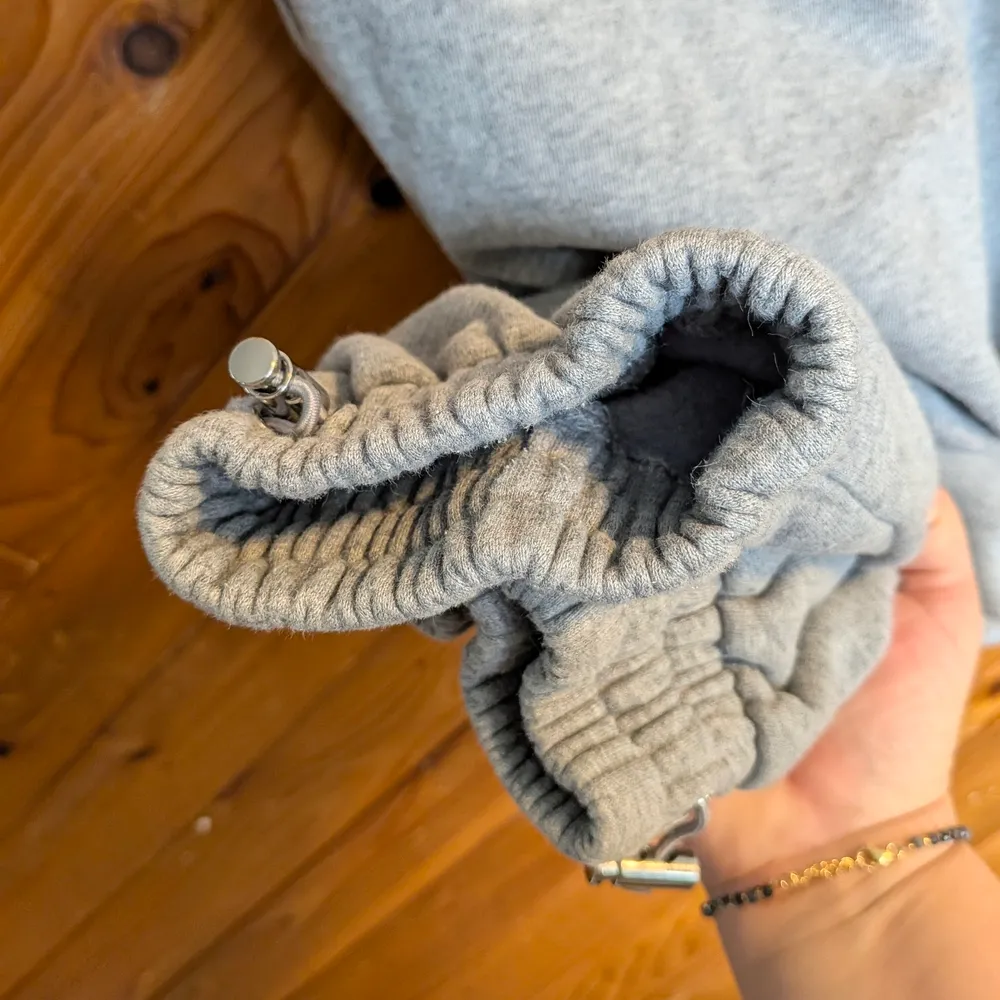 For Love And Lemons Light Gray Sweatpants Size Medium - Image 3