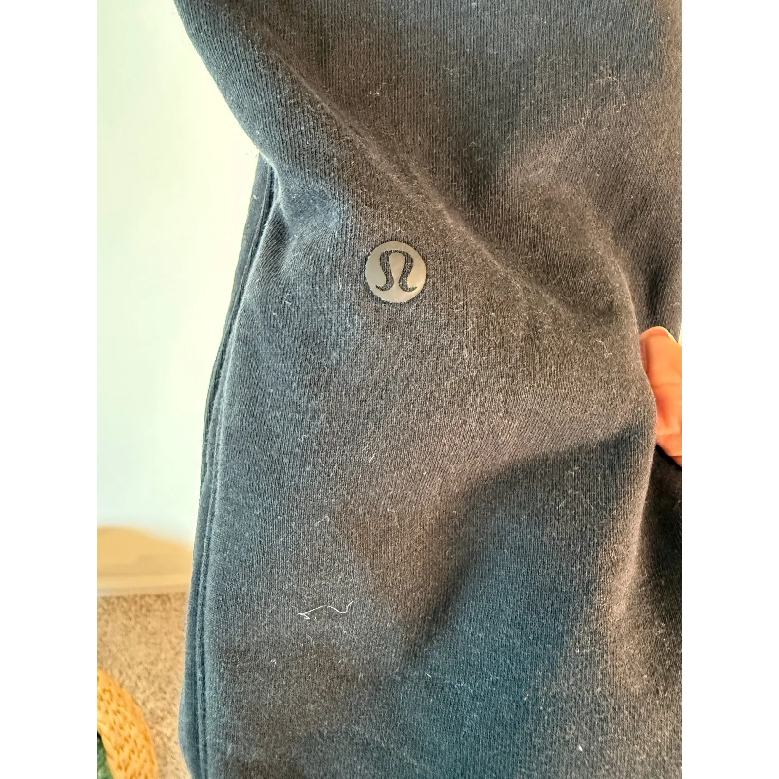 Lululemon Mid Rise Pull On Drawstring Jogger Pants Black Women's Size 10 - Image 7