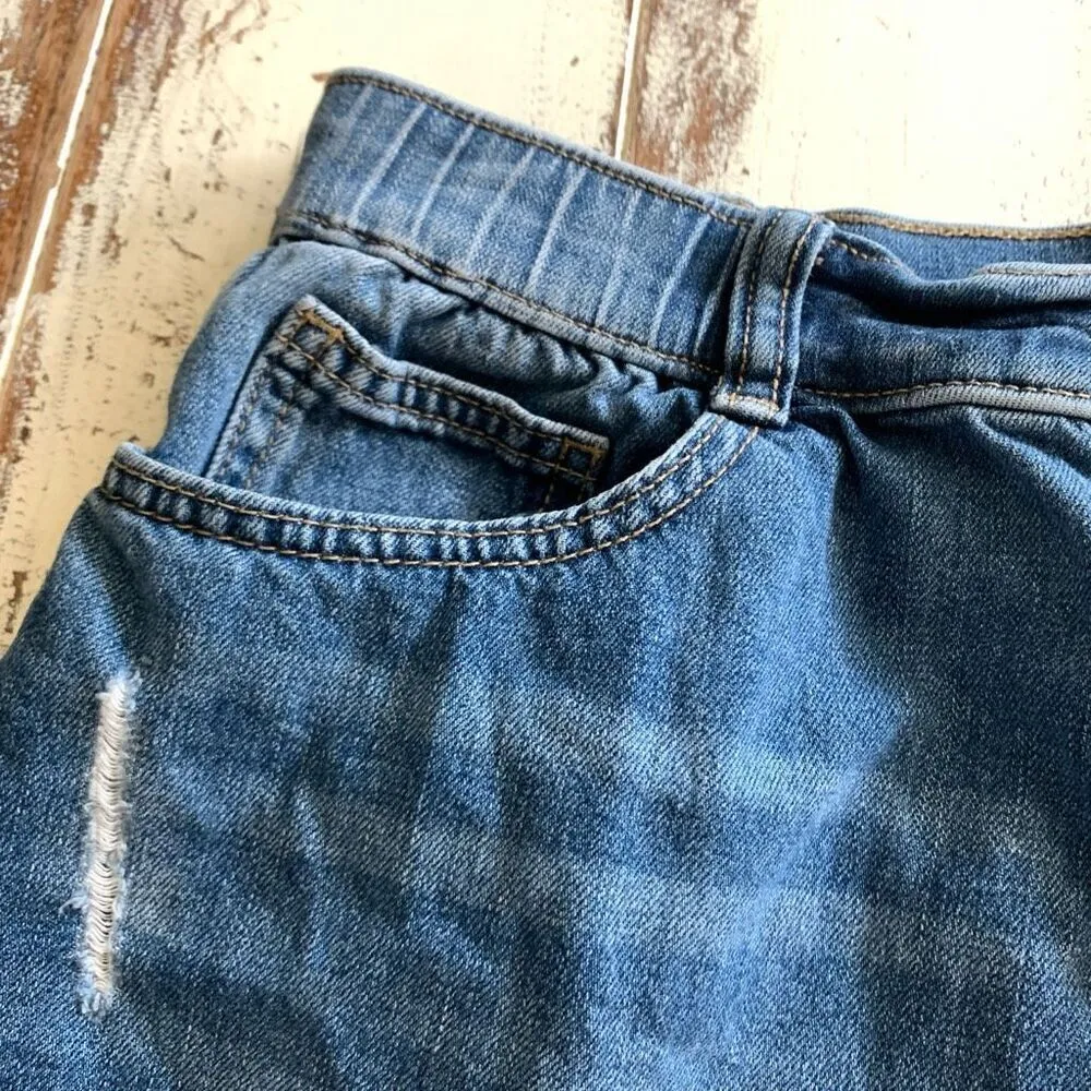 Rewash high waist denim short size 9/29 - Image 4