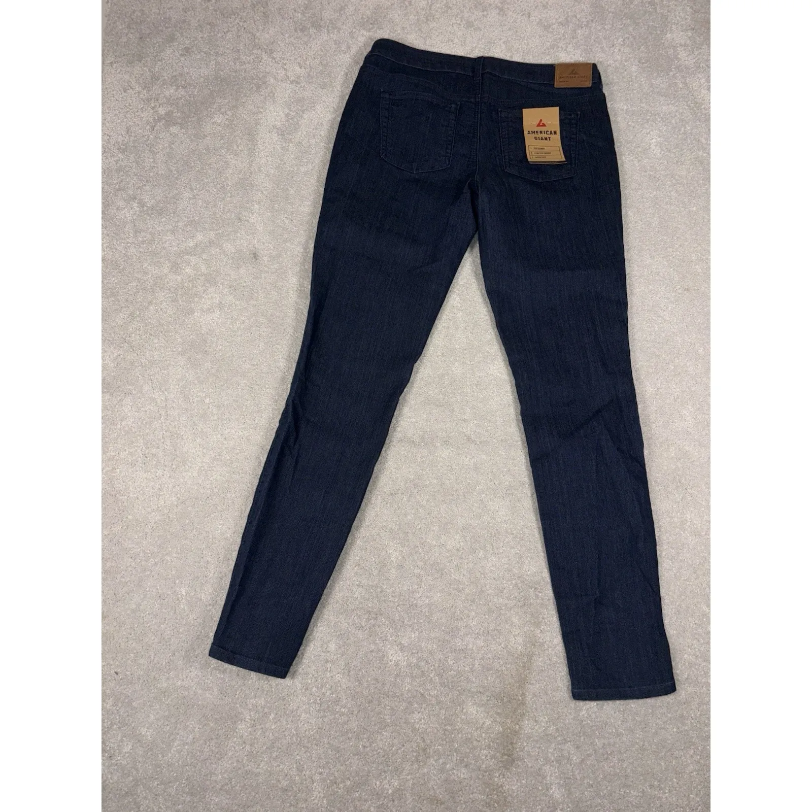 american giant 218 skinny womens jeans 32 NWT mountian wash Blue Size undefined - Image 6