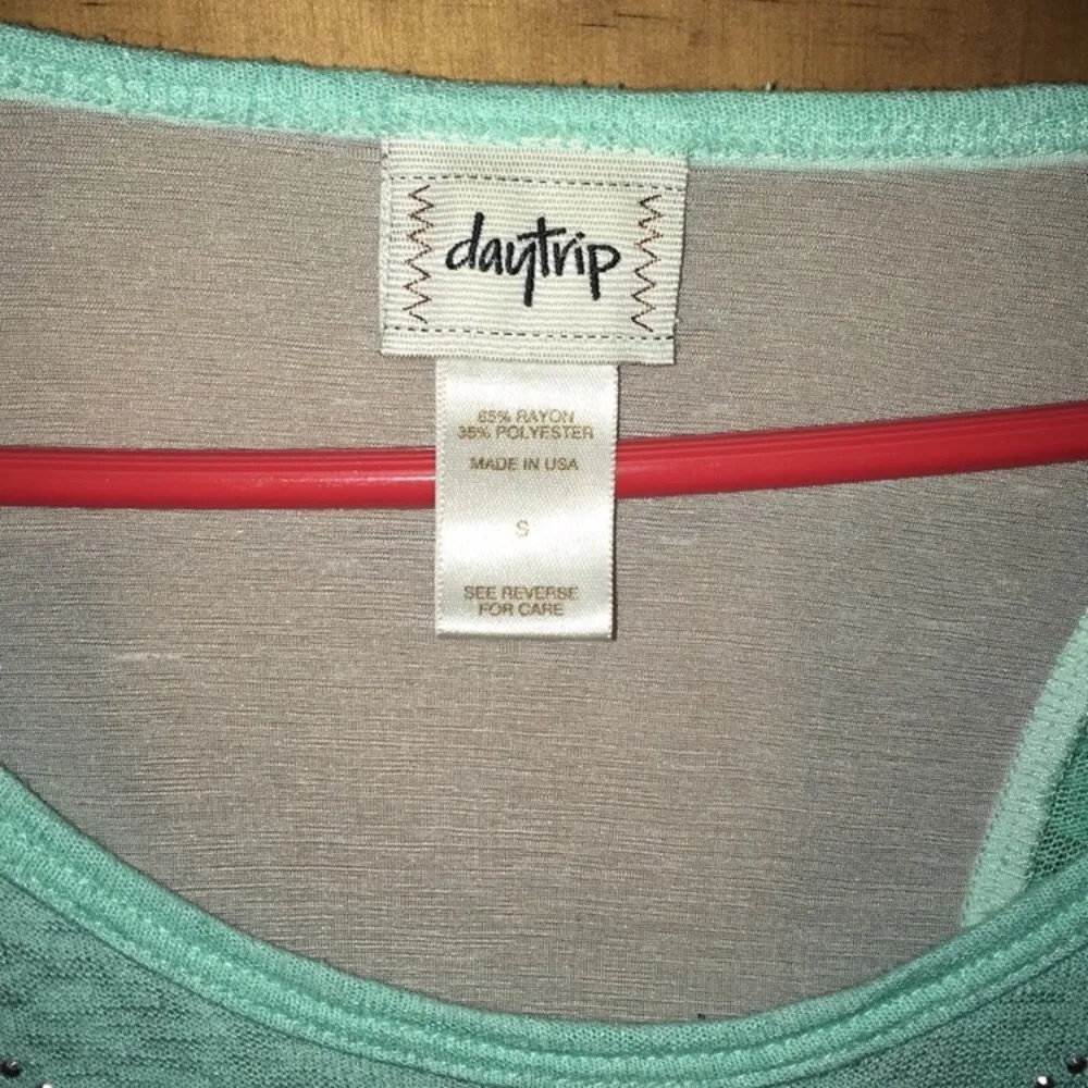 Daytrip buckle teal flowy top size small! - Image 5