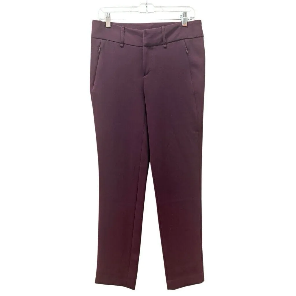 Rag & Bone Malin Skinny Trouser Pants Wine Plum Purple Size 4‎ - Image 2