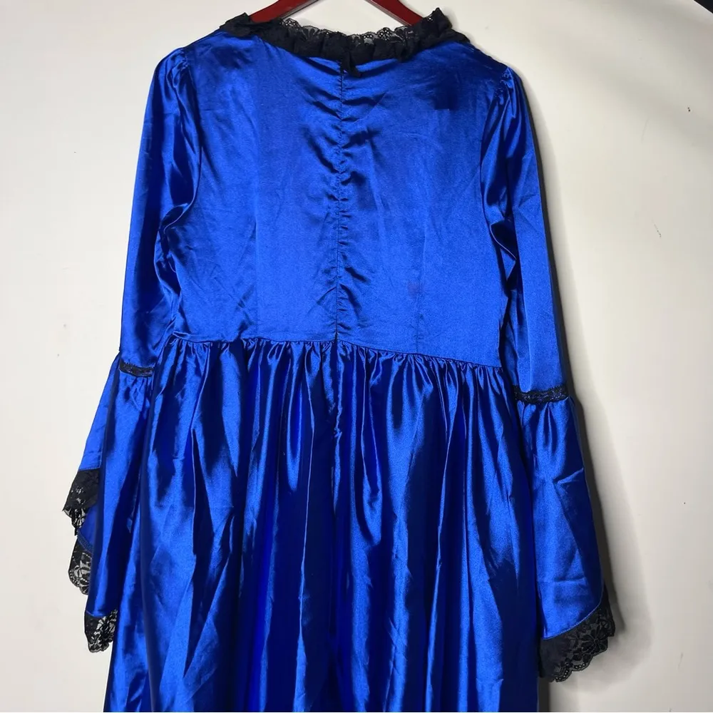 Medieval Renaissance Queen Witch Victorian Long Ball Gown Halloween Costum Dress Size undefined - Image 9