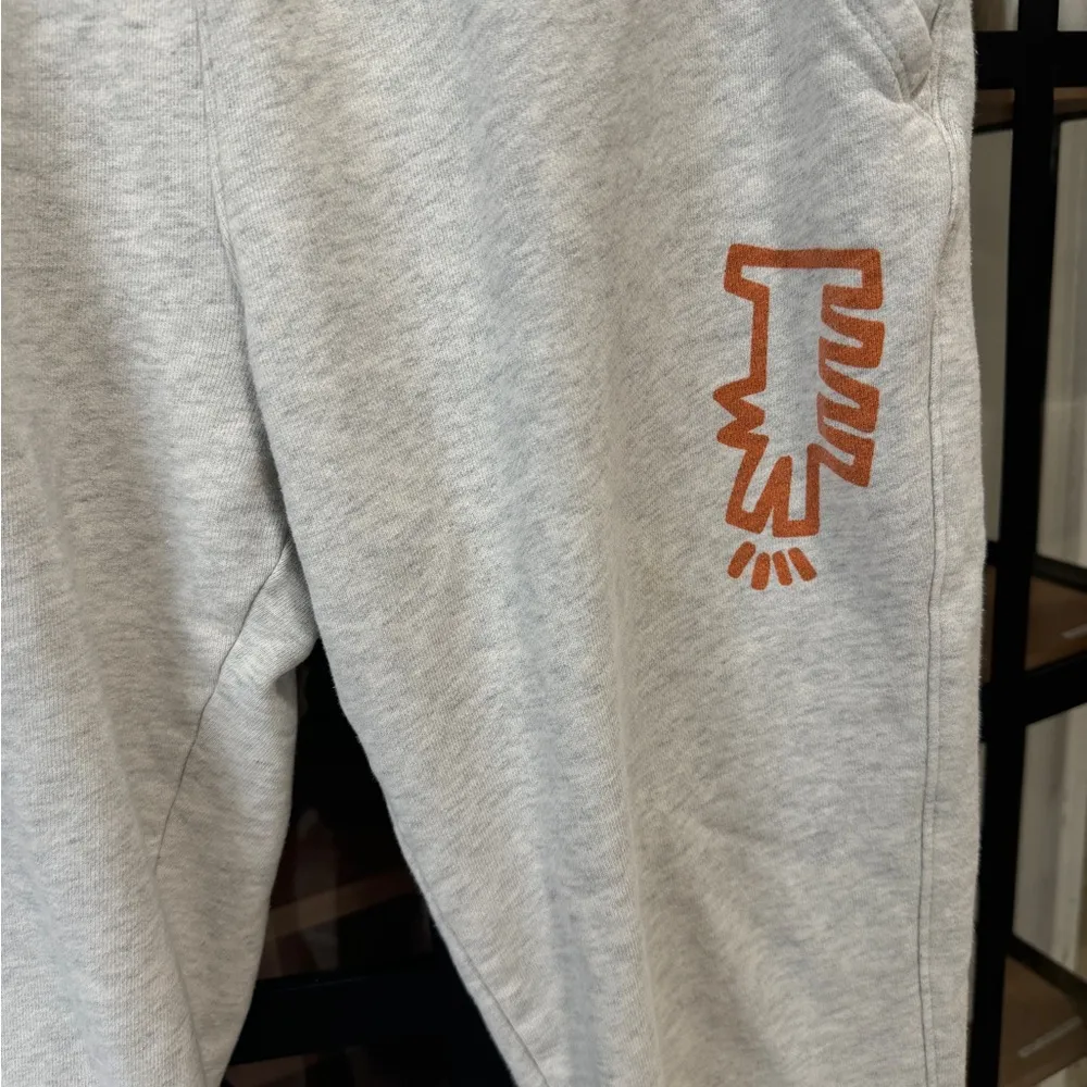 SPRZ NY x Keith Haring sweatpants joggers embroidered new york heather gray Size M - Image 6
