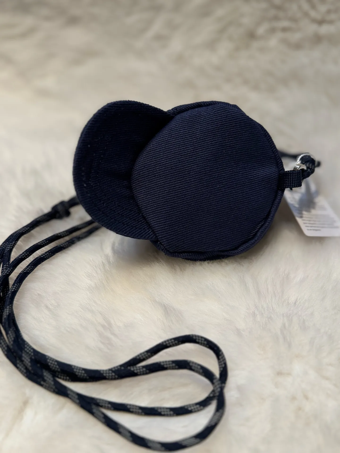 Ball Cap Nano Lanyard – Navy 💙 - Image 2