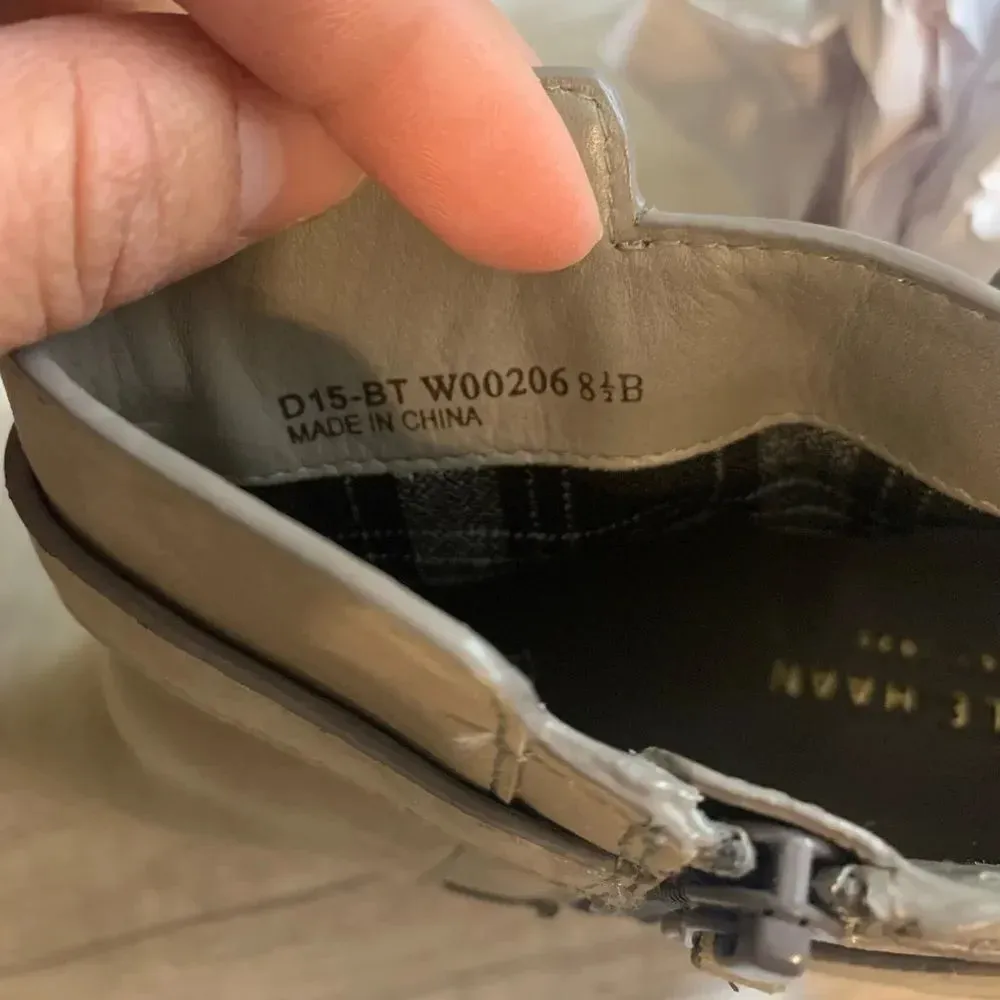 Cole Haan Cassidy Strap Ankle Booties Size 8.5 - Image 8