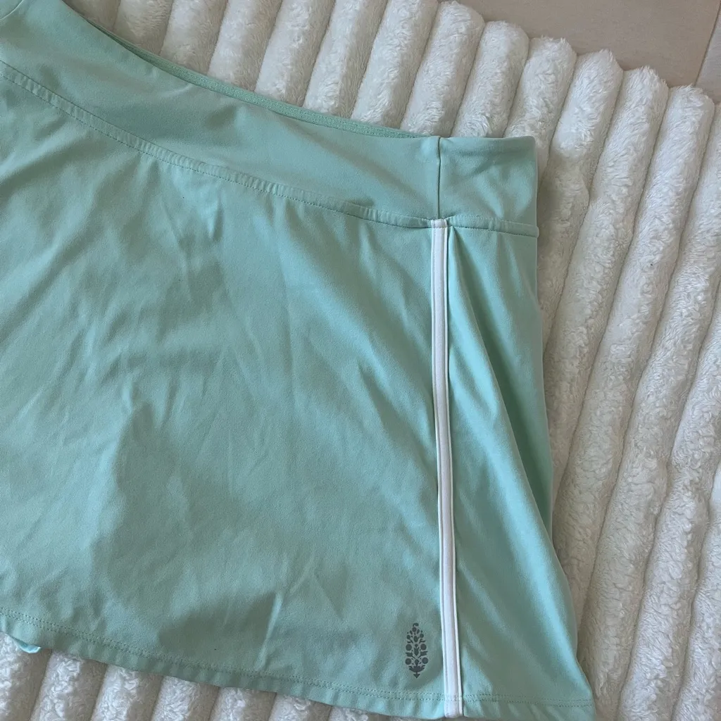 Free People Movement Light Green tennis  Skirt - Image 2