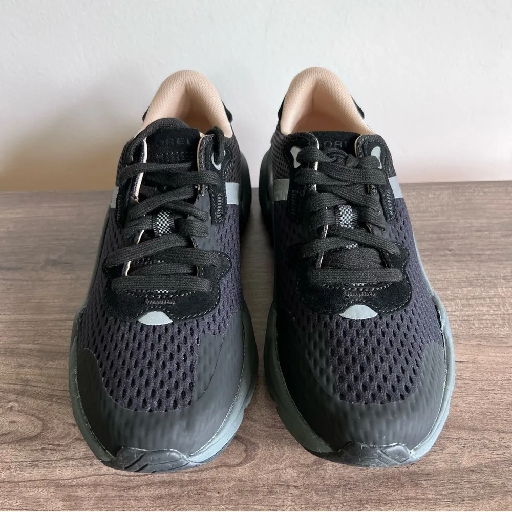 Sorel Kinetic RNEGD Lace Sneakers Black Grill Women’s Size 9 #B1336 - Image 4