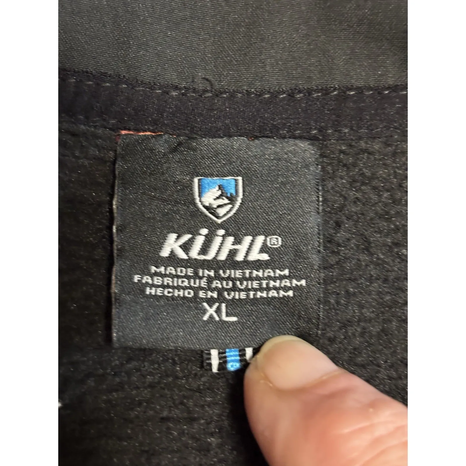 Kuhl Sweater Womens XL Gray Ascendyr Quarter Zip Fleece Outdoor Hike Trail - Image 7