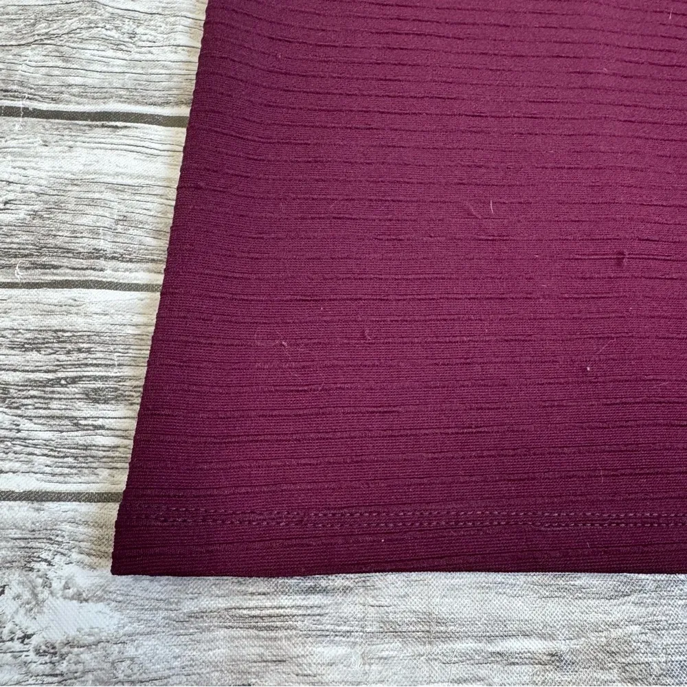 Sparkle & Fade Women's Pencil Skirt Plum Purple M Med Medium Lightweight Stretch - Image 4