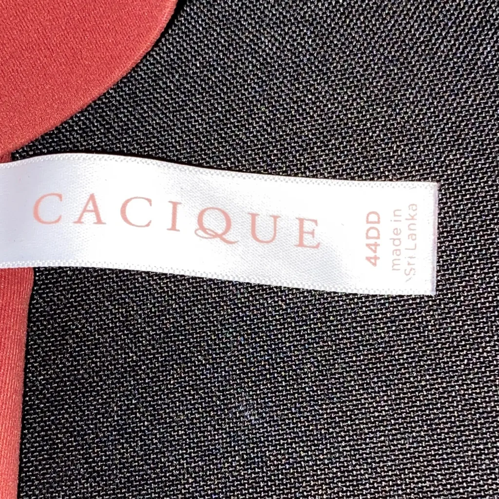 Cacique SIZE 44DD RUST COLOR UNDERWIRE PADDED Full-Coverage Bra CLEAN - Image 9