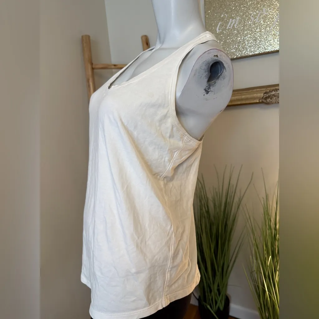 Lululemon Love Tank Top White Size 6 - Image 5