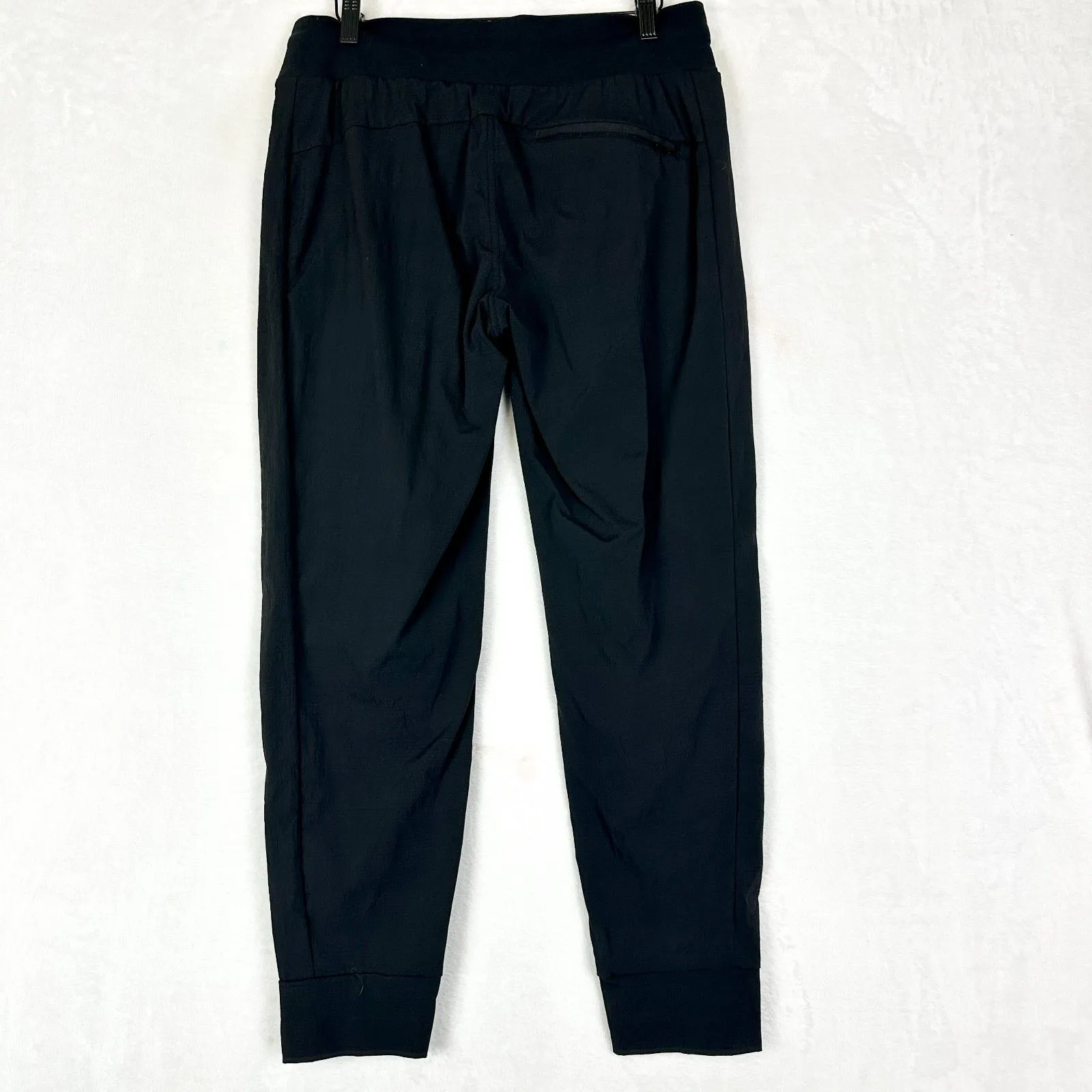 Athleta Trekkie North Jogger Size 8 Black Hiking Climing Outdoor Trail Ripstop - Image 2