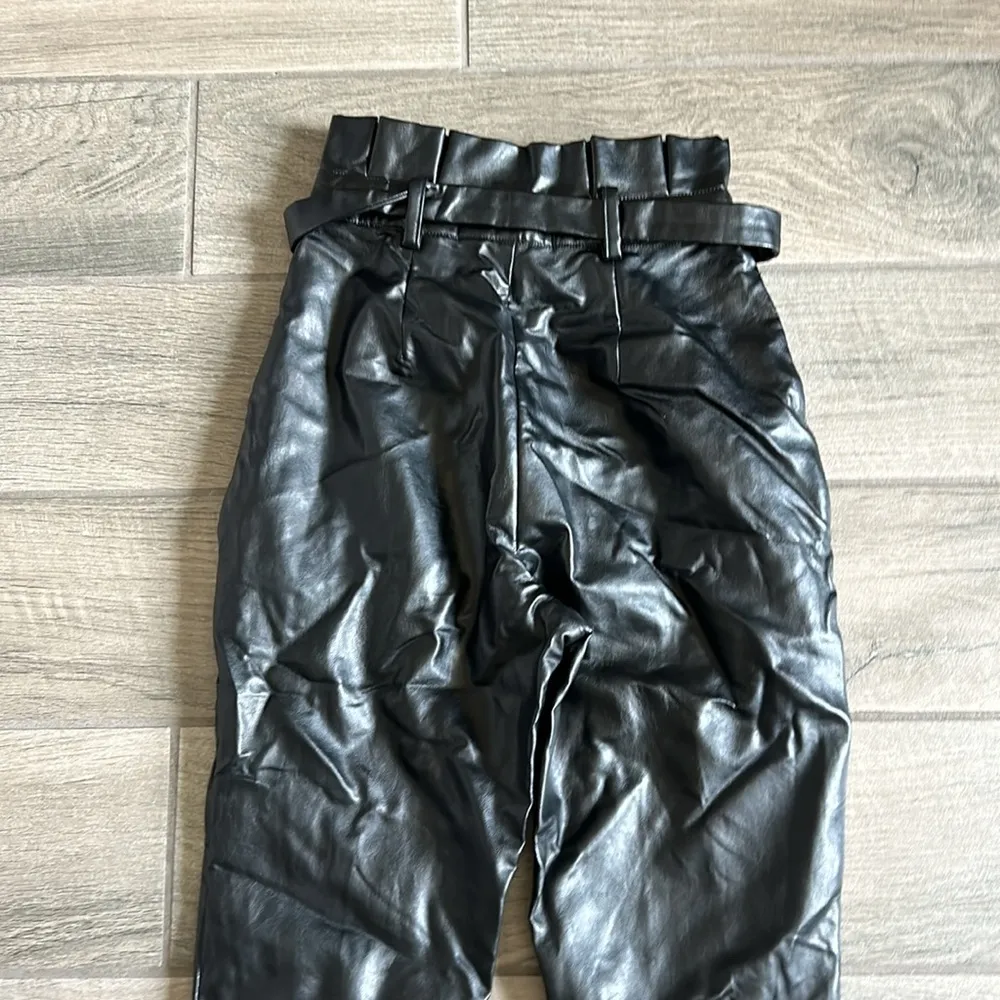 Majorelle faux leather pants - Image 6