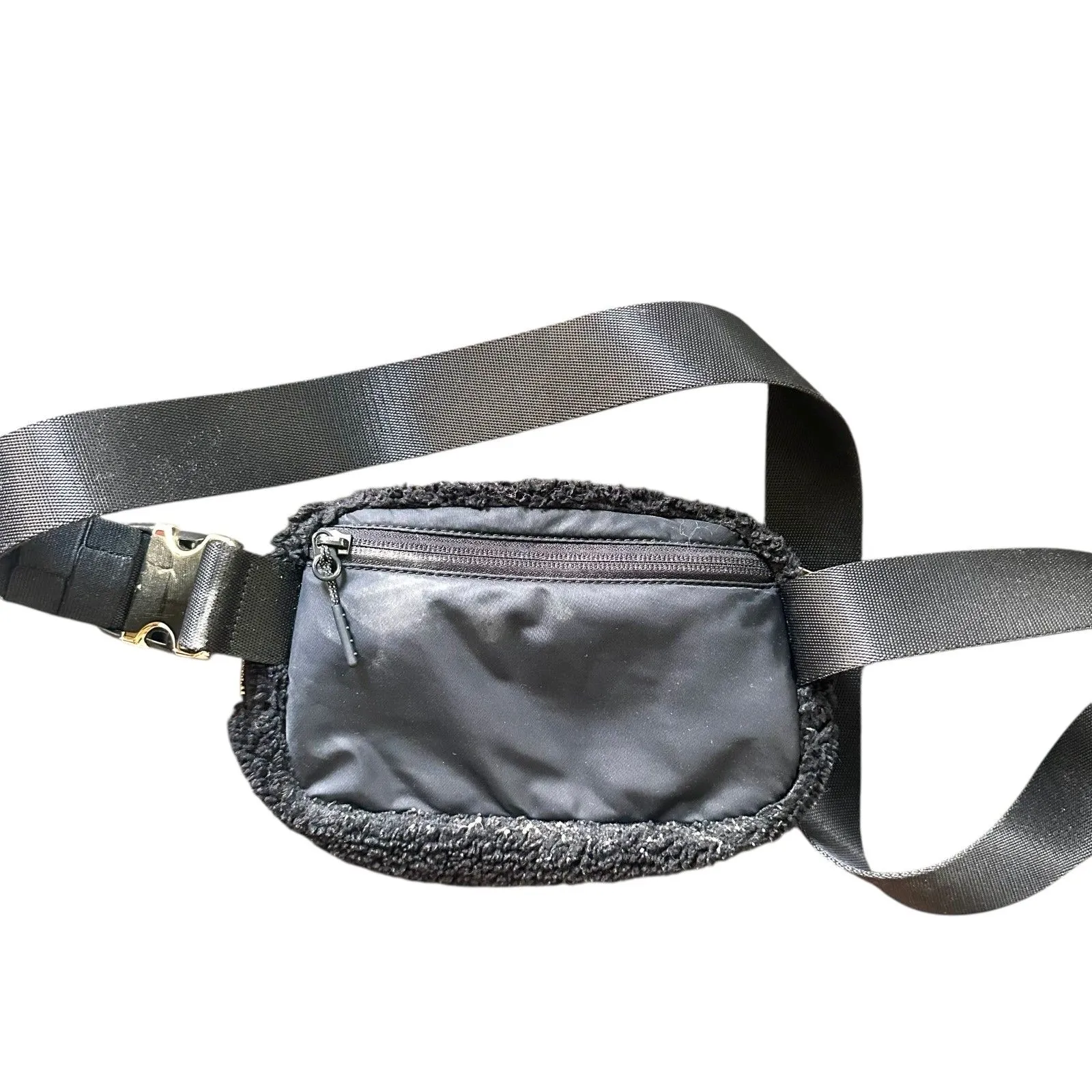 LULULEMON Everywhere Fleece‎ Belt Bag Black - Image 4