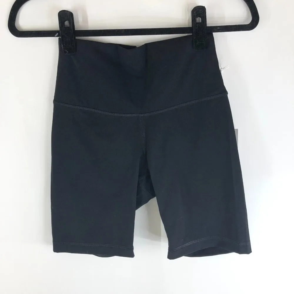 Everlane Womens The Perform Bike Short High Waist Sweat-Wicking Black S - Image 3