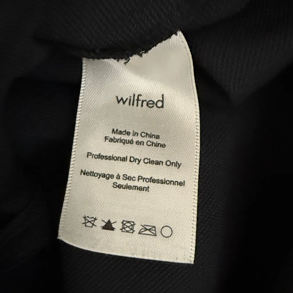 Aritzia Wilfred - Grignard Black Long Sleeve Romper - Small - Image 8