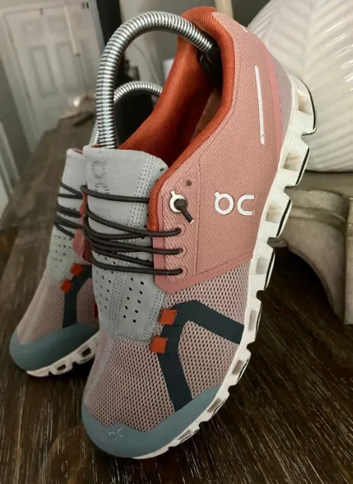 On Running Womens 70/30 Mesh Dustrose Quartz Trainers 8.5 US - Image 6