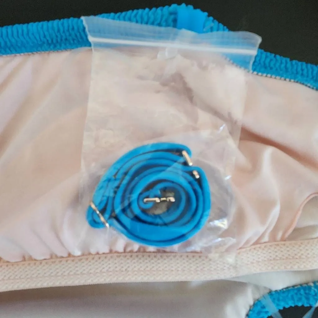 Shade & Shore Blue One-Shoulder One-Piece Swimsuit NWT Size Large 12-14 - Image 9