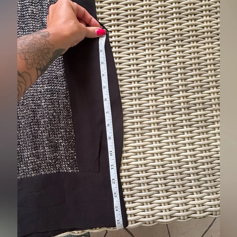 Eileen Fisher Georgette 100% Silk Sequin black small‎ Top work holiday Christmas - Image 9