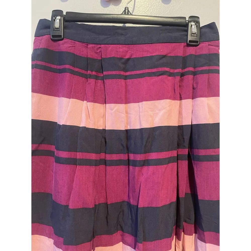 Ann Taylor Multicolor Long Striped Skirt - Image 6