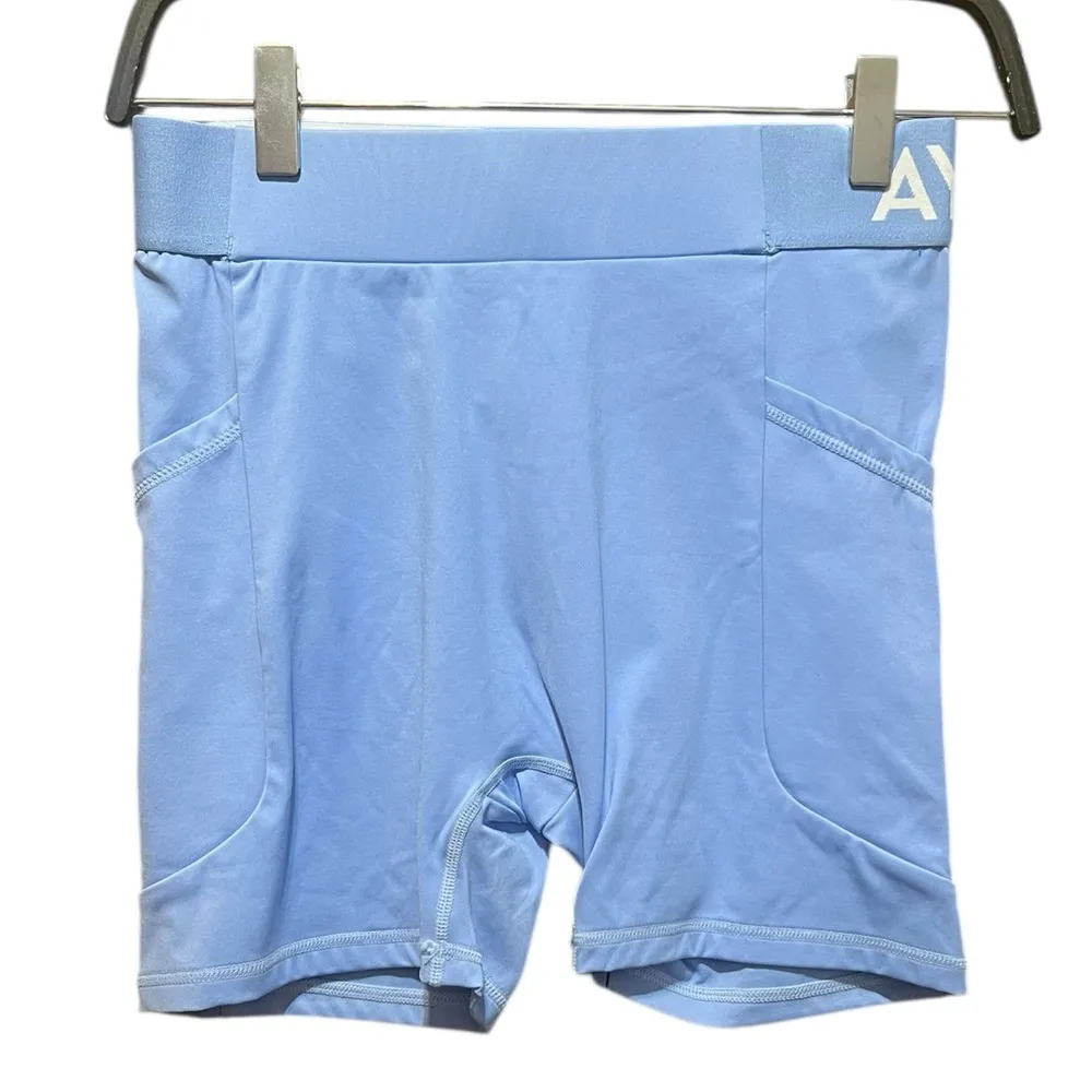 ABYL BLUE NWT TRAINING SHORTS SIZE MEDIUM - Image 5