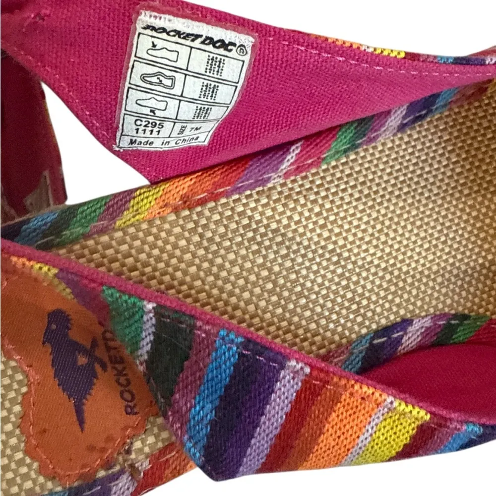 Rocket Dog Pink Espadrilles Vibrant Slip-On - Image 5